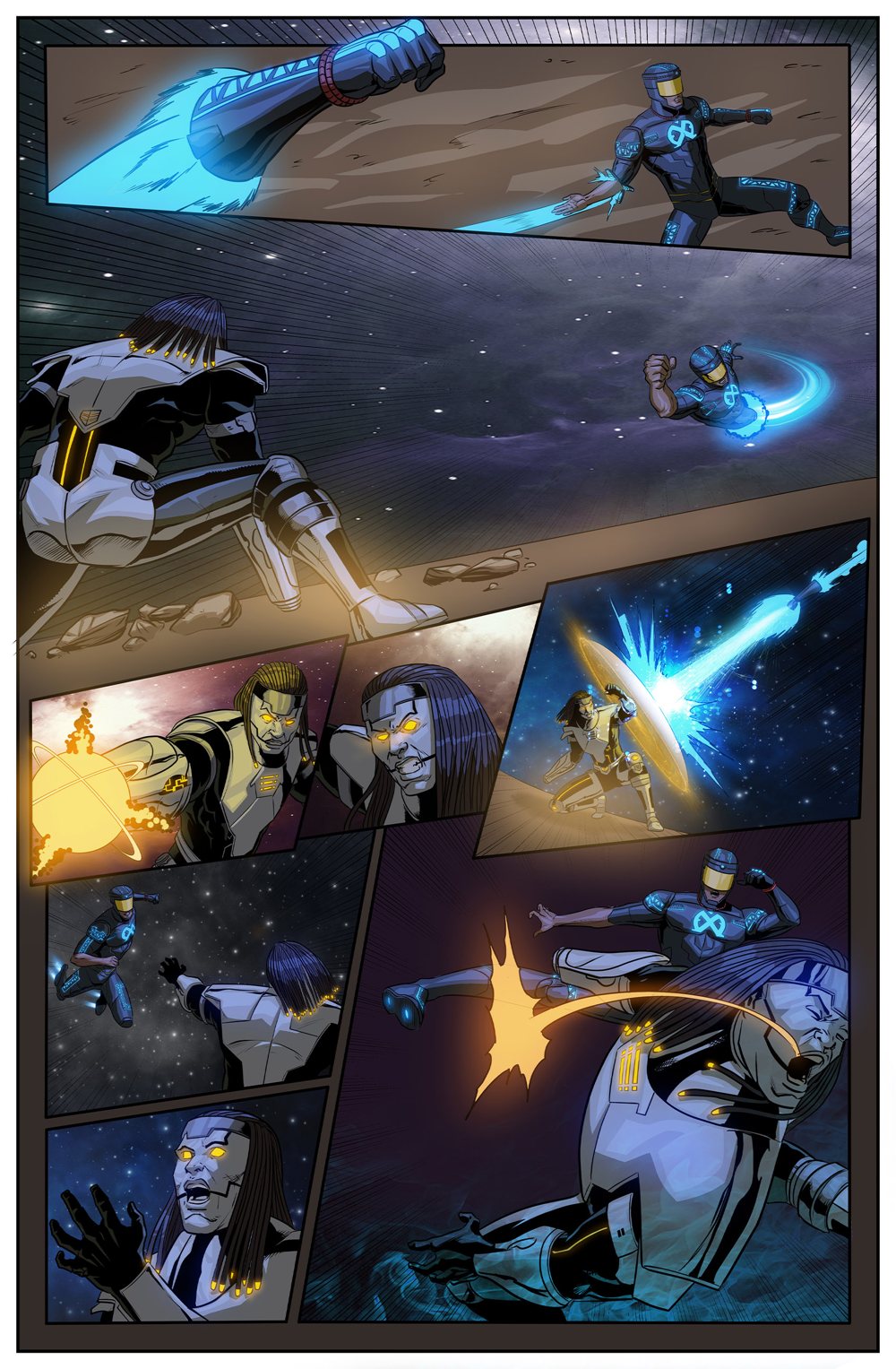 EXO battles AVON in orbit